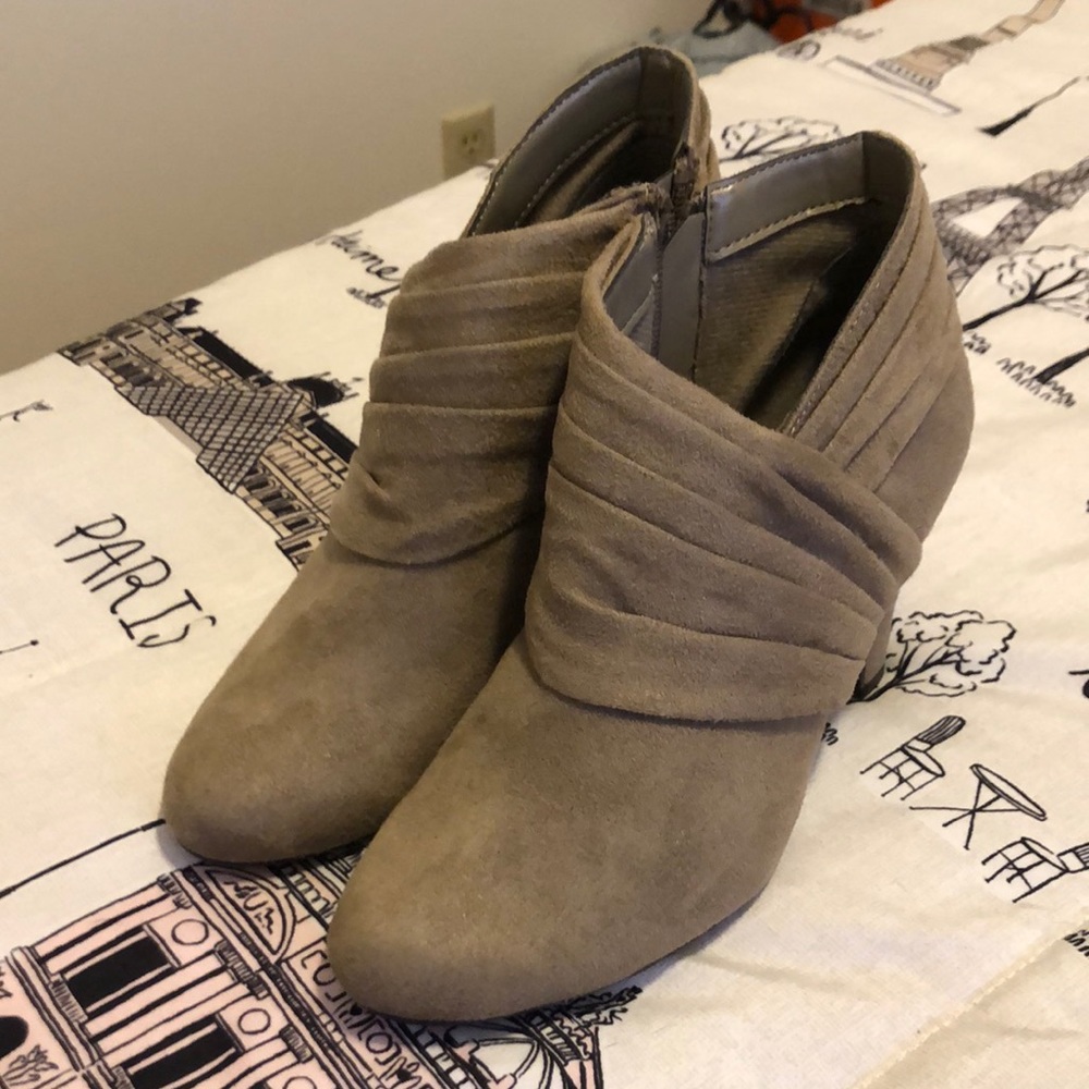 Tan Booties